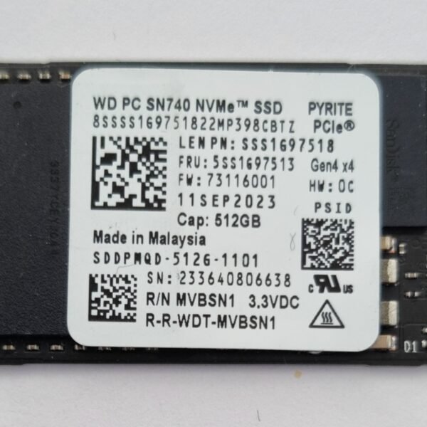 Western Digital PC SN-740 (2242)