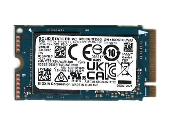 KIOXIA NVMe M.2 2242 PCIe Gen4 x4 SSD