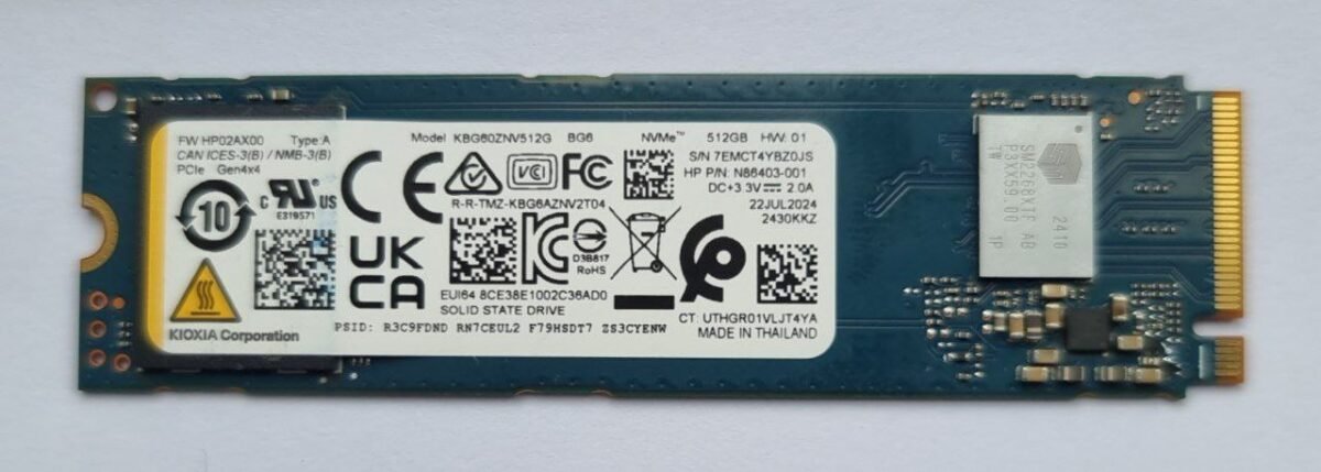 KIOXIA NVMe M.2 2280 PCIe Gen4 x4 SSD - Image 1